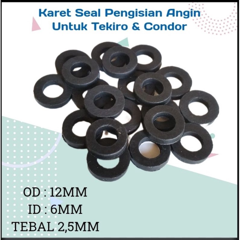 KARET PENGISIAN ANGIN 20PCS TEKIRO DAN CONDOR