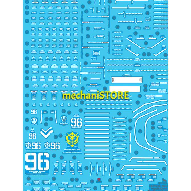 Water Decal Hg Psycho Zaku Thunderbolt By Delpi