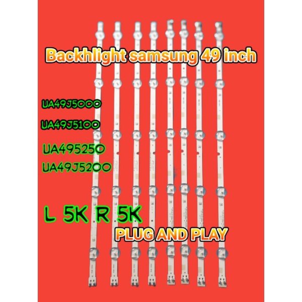 Backlight samsung 49 inch UA49J5000 UA49J5100 UA495250 UA49J5200