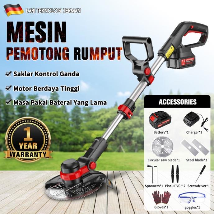 Mesin Pemotong Rumput Listrik Portabel 90 Rotary alat Potong Rumput