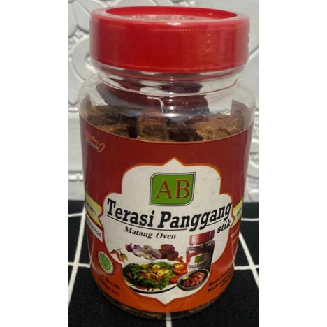 

Terasi Panggang Asli Bangka Menggunakan bahan terasi asli udang