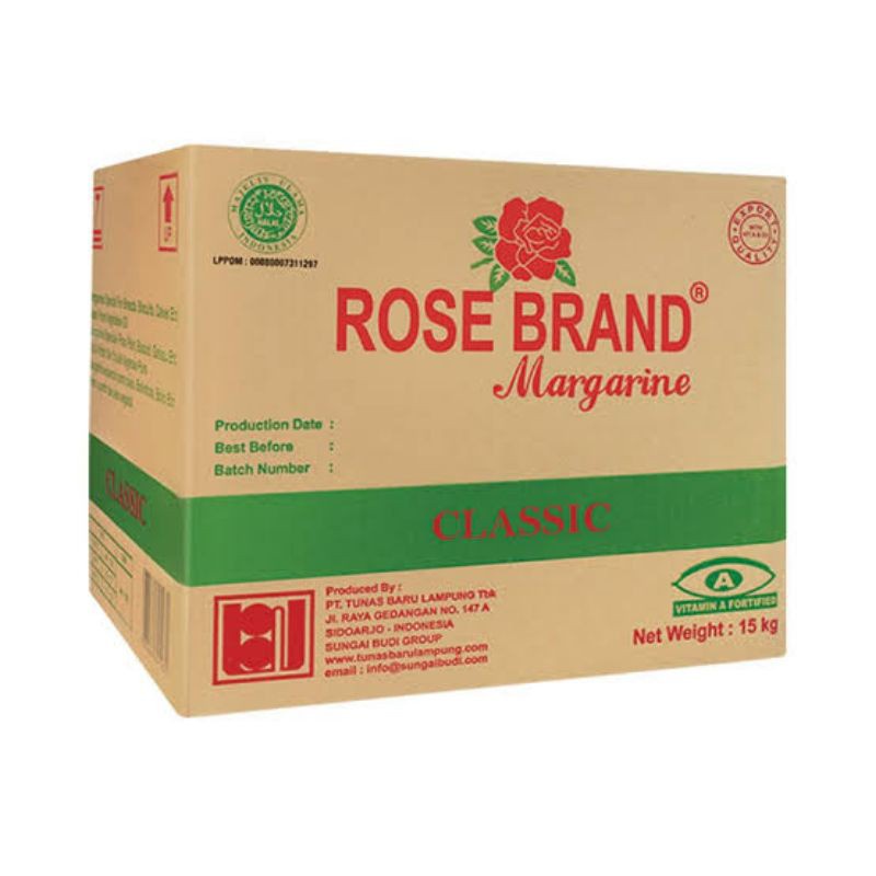 

ROSE BRAND MARGARINE CREAM 15KG REPACK