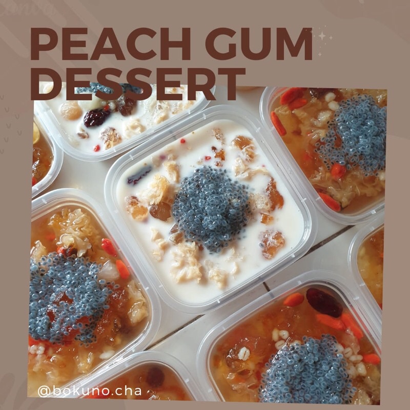 

Peach Gum Dessert 350ml / Peach gum collagen