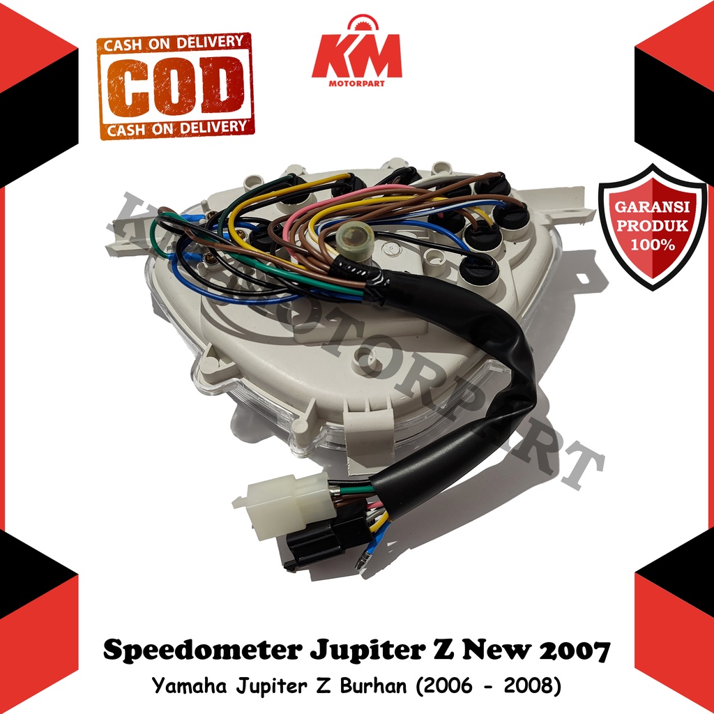 Speedometer Jupiter Z New Burhan 2006 - 2009 Variasi Speedo Kilometer Assy Yamaha Set