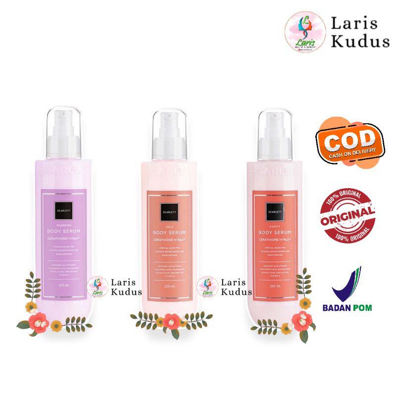 Scarlett Body Serum 250 ml/Scarlett Body Serum/Scarlett Happy/Scarlett New/Scarlett Body Lotion/Scar