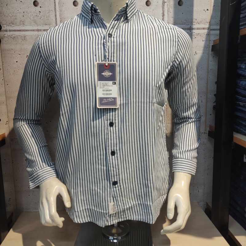 KEMEJA PANJANG PRIA SALUR MEREK USED JEANS