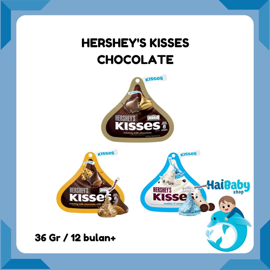 

Hershey's Kisses Chocolate 36gr