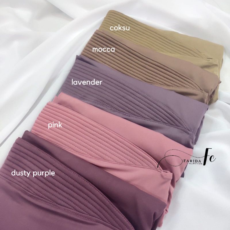 hijab segitiga instan PED jersey premium