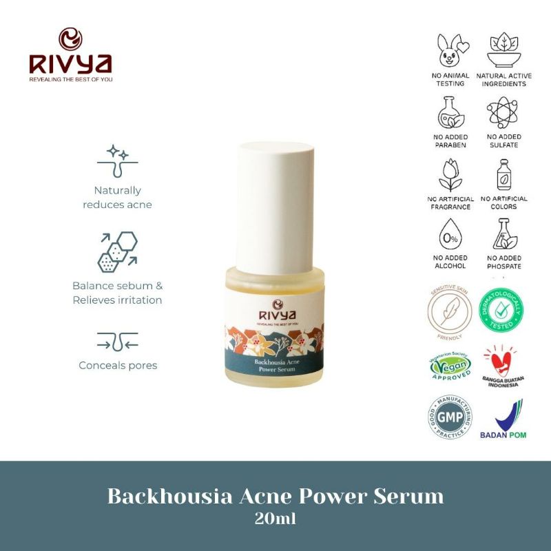 RIVYA BACKHOUSIA ACNE POWER SERUM 20ML
