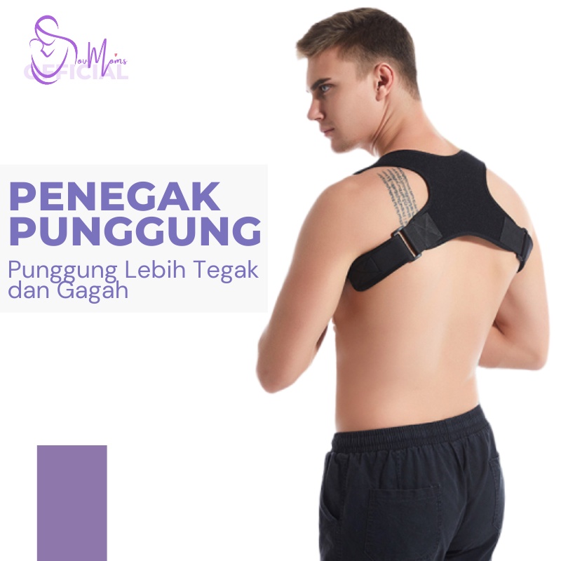 Korset Penegak Penyangga Punggung Back Posture Korektor Terapi Kesehatan Penarik Tegak Peyangga Penyanggah Untuk Punggung Pria Wanita Back Support Corrector Body Belt Anak Dewasa Anti Bungkuk Bongkok Premium Original Terbaru