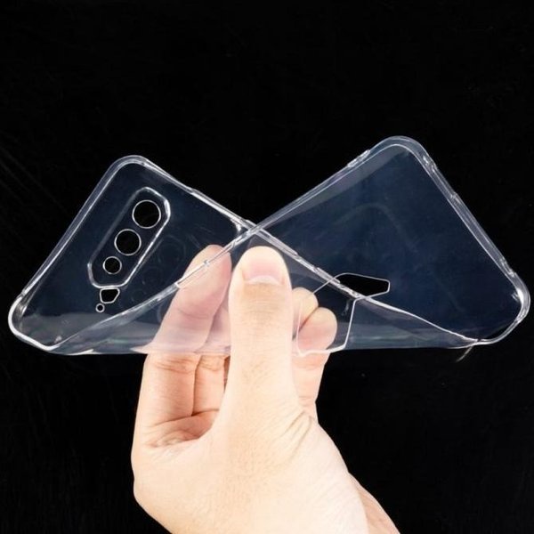 Clear Case 1.5mm Asus Zenfone ROG Phone 2/Rog Phone 3/Rog Phone 5/Rog Phone 6 SoftCase Transparan