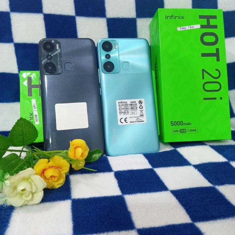 INFINIX HOT 20i 4/64 DAN 4/128 SECOND
