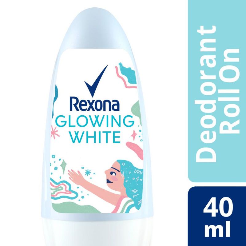 REXONA GLOWING WHITE 40ML