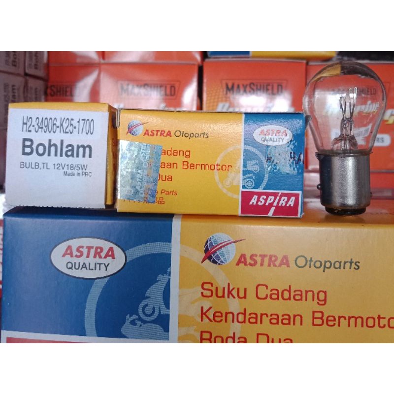 lampu stop belakang semua merk motor , asli merk aspira