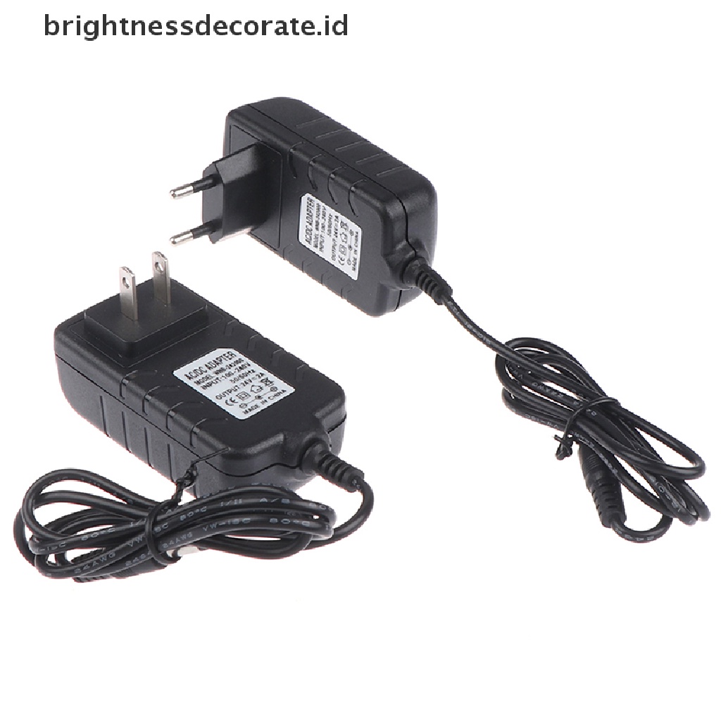 [Birth] 1pc 24V 2A Adaptor Power Supply Untuk Lampu LED UV Pengering Kuku Nail Art Tools [ID]