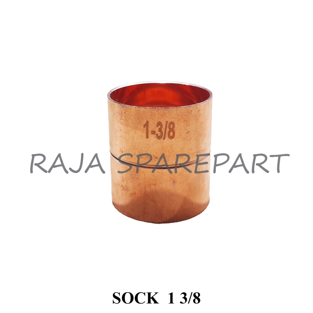 Sock Pipa AC Tembaga 1 3/8 inch