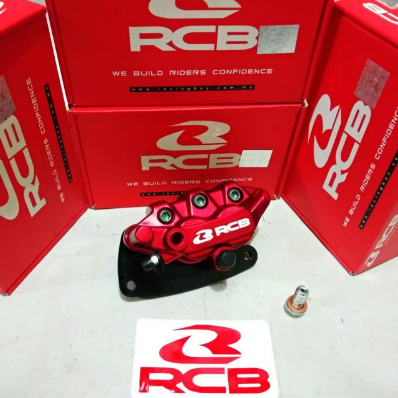 KALIPER RCB HONDA VARIO 110 - VARIO 125 - VARIO 150 - VARIO 160 SPACY GENIO ORIGINAL UDAH TERMASUK BREKET