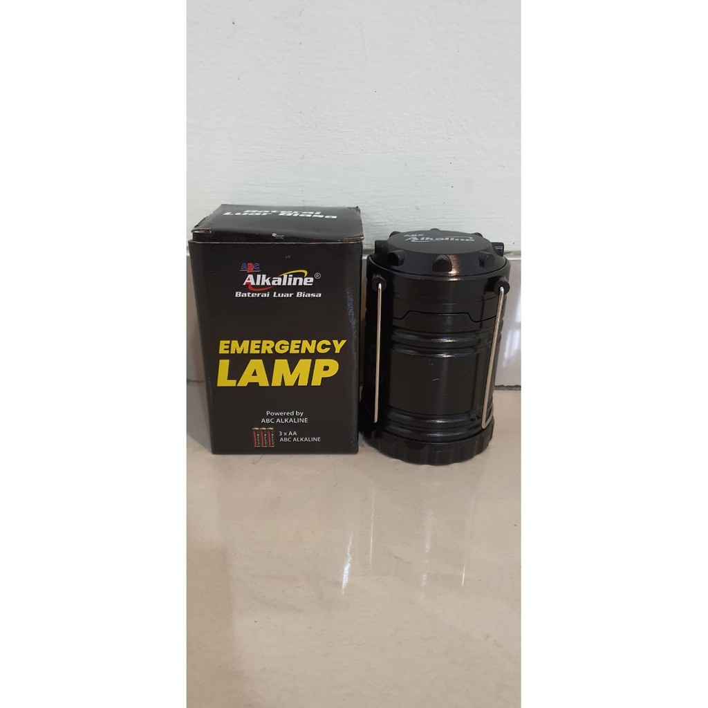 Lampu darurat / emergency ABC Alkaline LED Light Baterai AA - NM