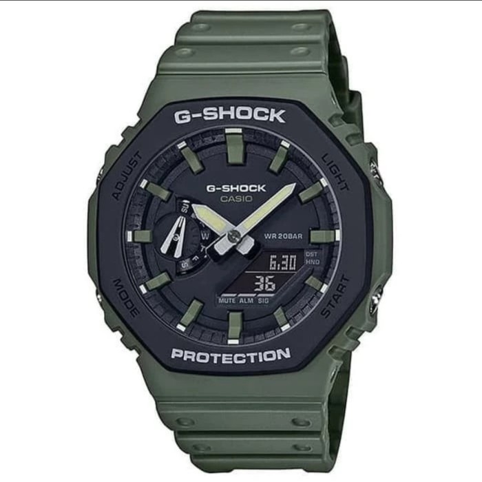 CASIO GSHOCK GA-2110SU-3ADR ORIGINAL - Army