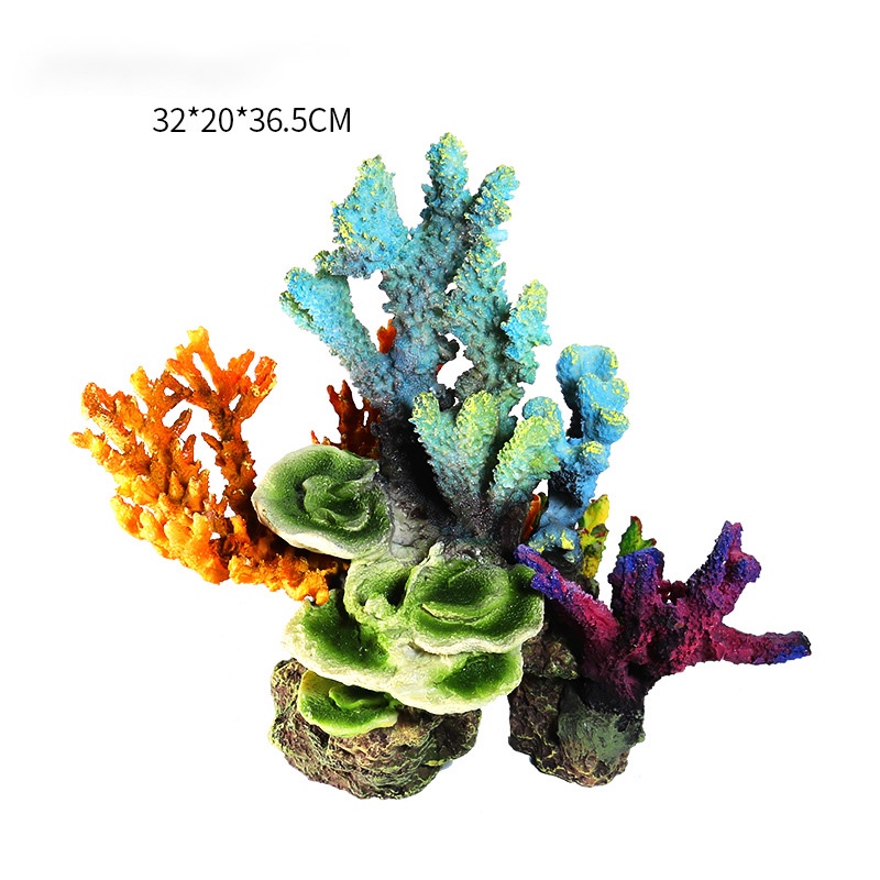 Jumbo size Simulation Fake coral Karang Laut reef sea fish tank