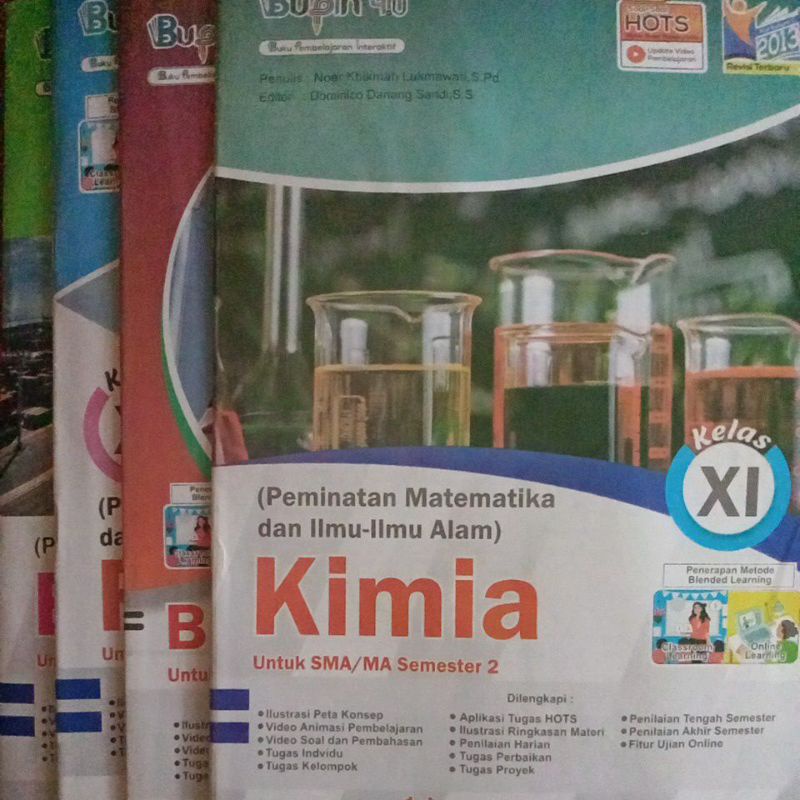 

LKS Kimia peminatan untuk SMA/MA kelas 11 semester 2
