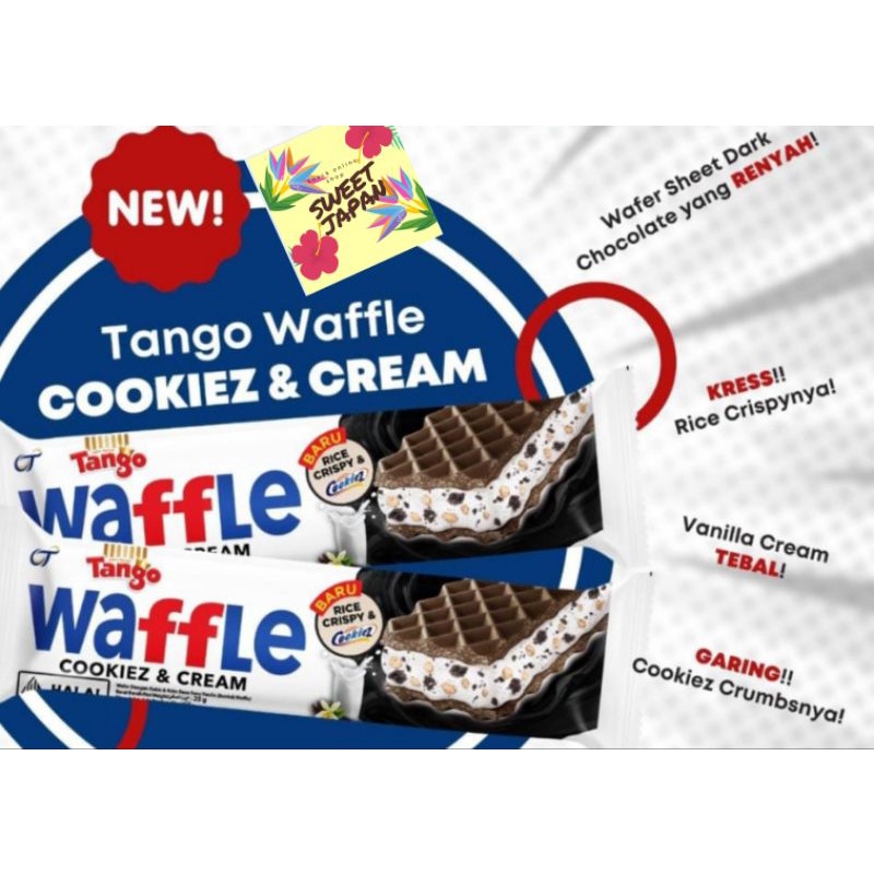 WAFFLE TANGO TERBARU....DIJAMIN KETAGIHAN ISI 12 YA