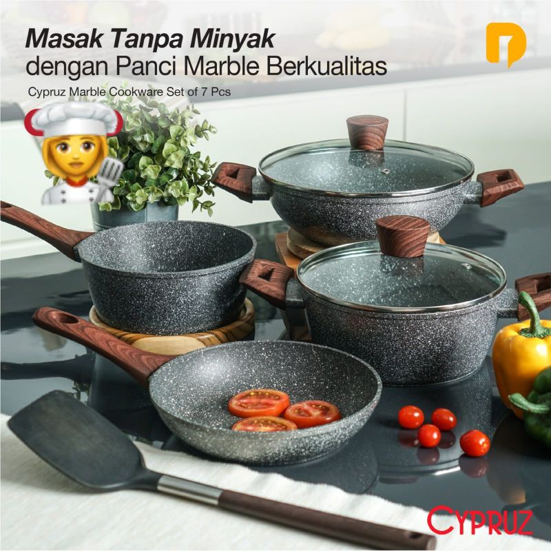 wajan panci set cypruz