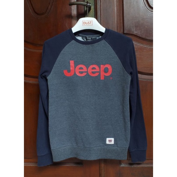 Jeep Crewneck Hoodie Second bekas