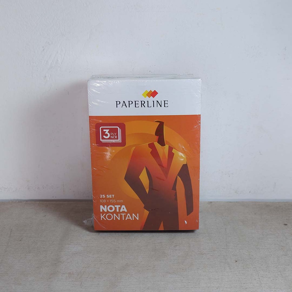 

Nota Kontan 3 ply 25 set 108x155 mm Murah Paperline