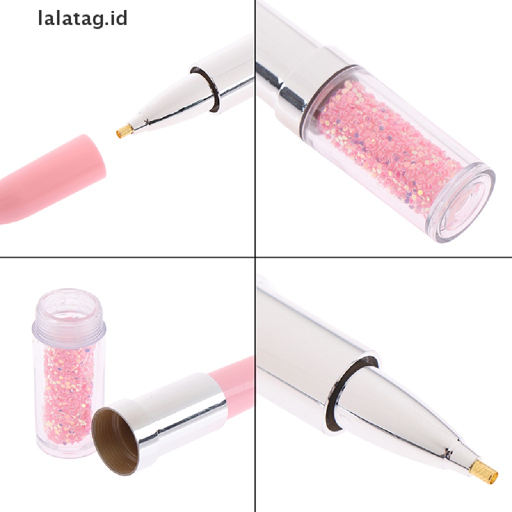 [lalatag] 1pc Pena Bor Titik Diamond Paing Pen DIY Cross Stitch Kerajinan Alat Jahit [ID]