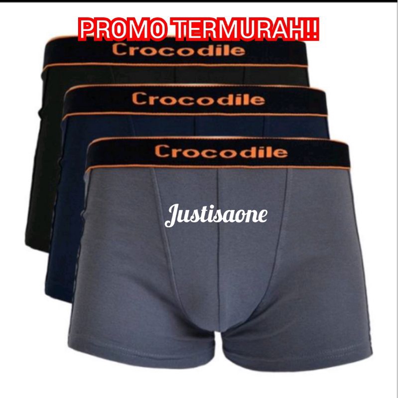 555 004 Celana Dalam Pria Boxer Crocodile Termurah