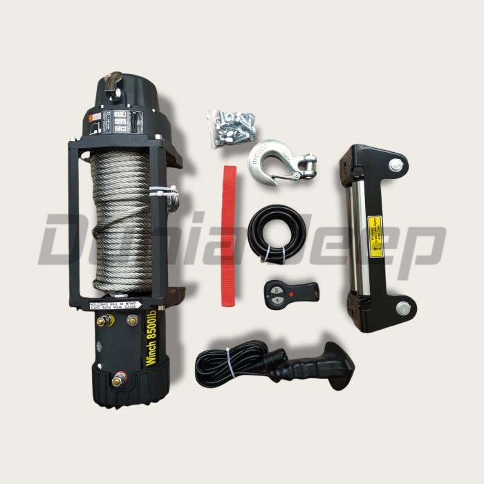 Winch Master 8500 8.500 Lbs Tali Sling Rope Offroad