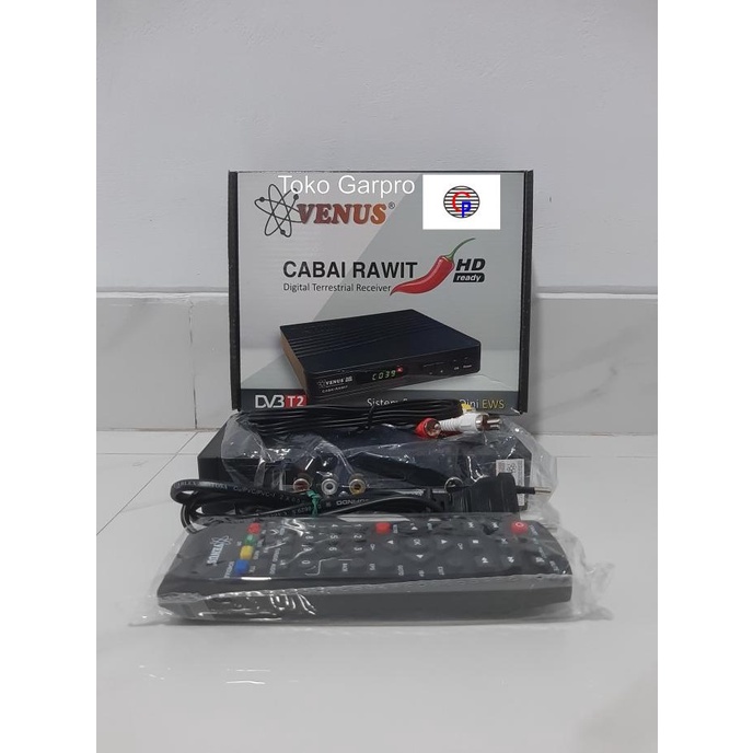 Venus Cabai Rawit Set Top Box TV Digital DVB T2 Set Top Box Venus