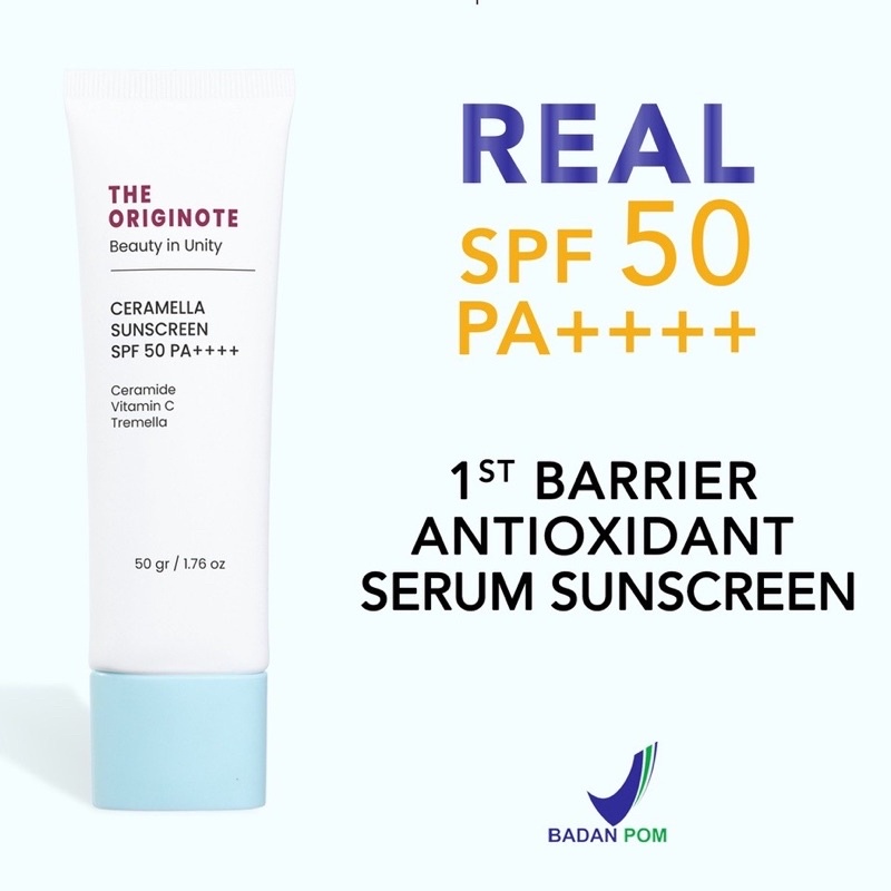 The Originote Sunscreen Ceramella SPF 50 PA+++ - Originote sunscreen SPF 50 PA+++