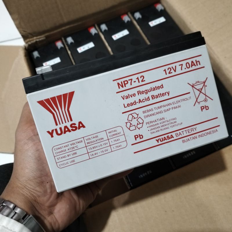 Aki UPS Aki Yuasa NP7-12 12v 7aH