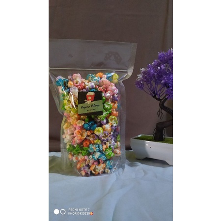 

POPCORN PELANGI manis tanpa pemanis buatan 100% gula asli,dan pewarna makanan BPOM.keriuk tahan lama cemilan pagi siang sore malam bisa di nikmati muda maupun tua dan bisa di nikmati dimana saja