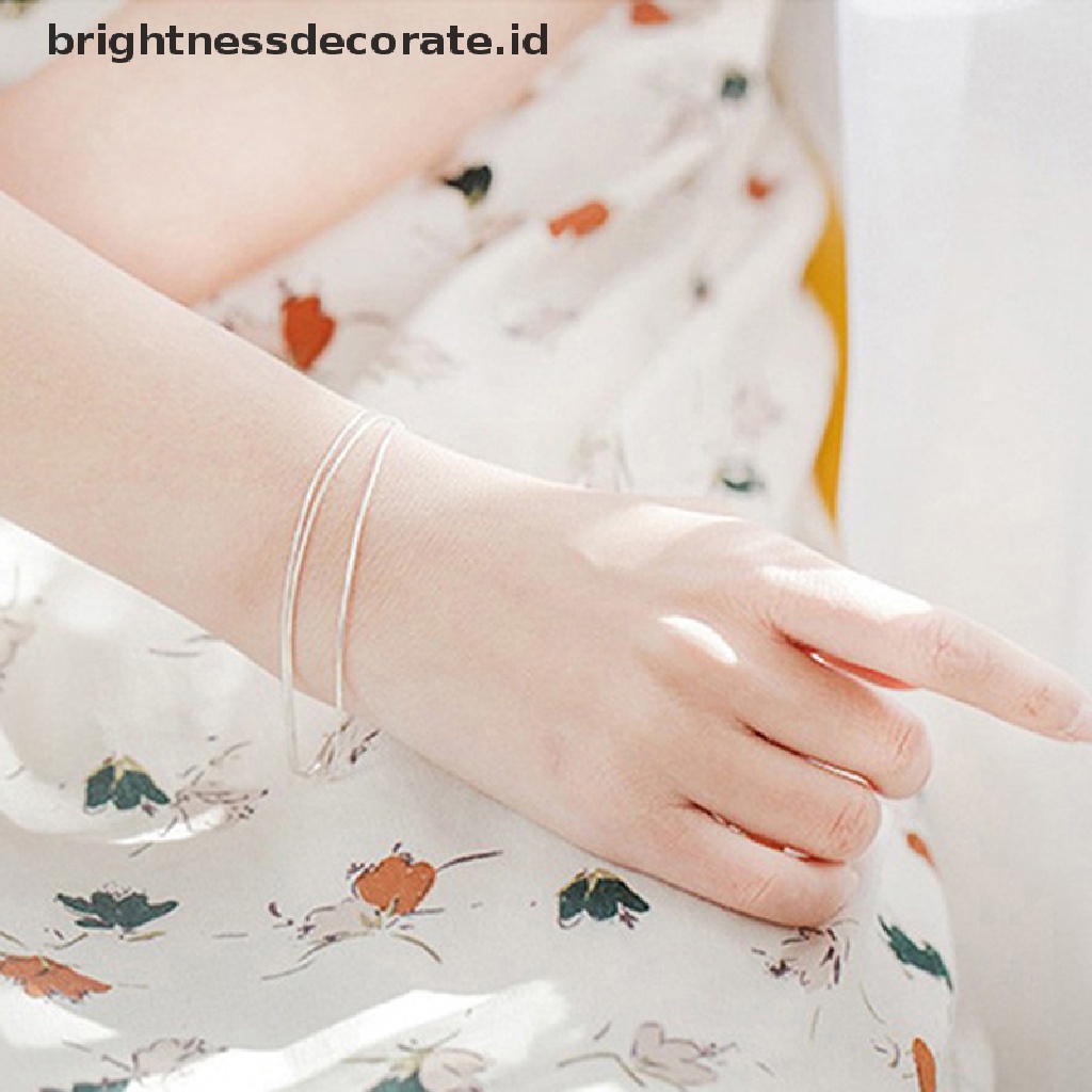 [Birth] Ladies925 Sterling Silver Gelang Bracelet Korea Fashion Perhiasan Laris Panas [ID]