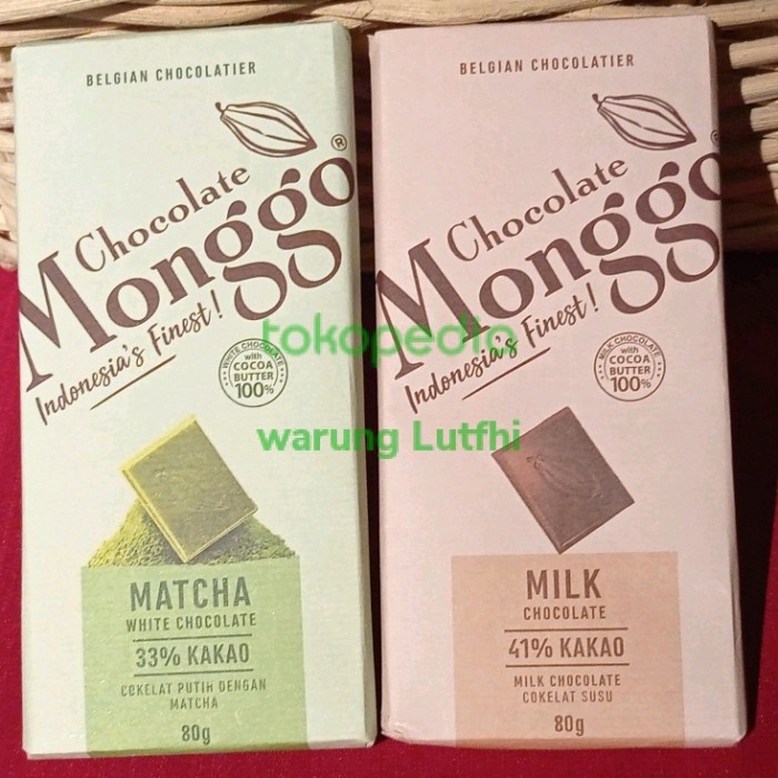 

Monggo Milk Chocolate 80gr