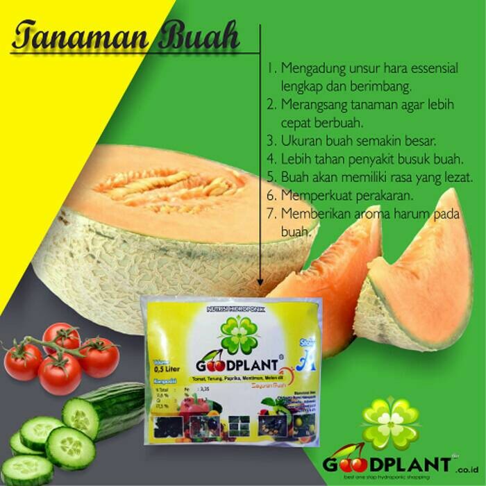 NUTRISI AB MIX GOODPLANT 0,5L -TANAMAN BUAH