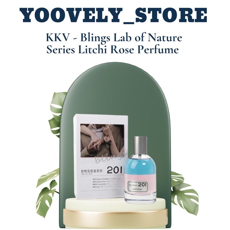 KKV Blings Lab of Nature Series Perfume 50ml /Fragrances /Perfumes / Parfum /lab of nature Litchie R
