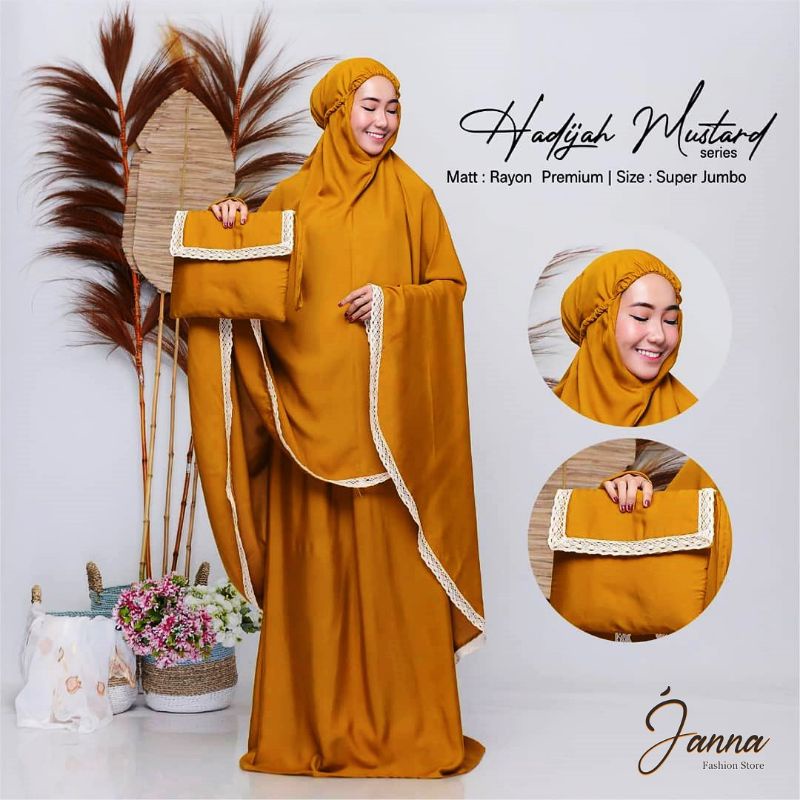 HADEJAH MUKENA SUPER JUMBO BY JANNA