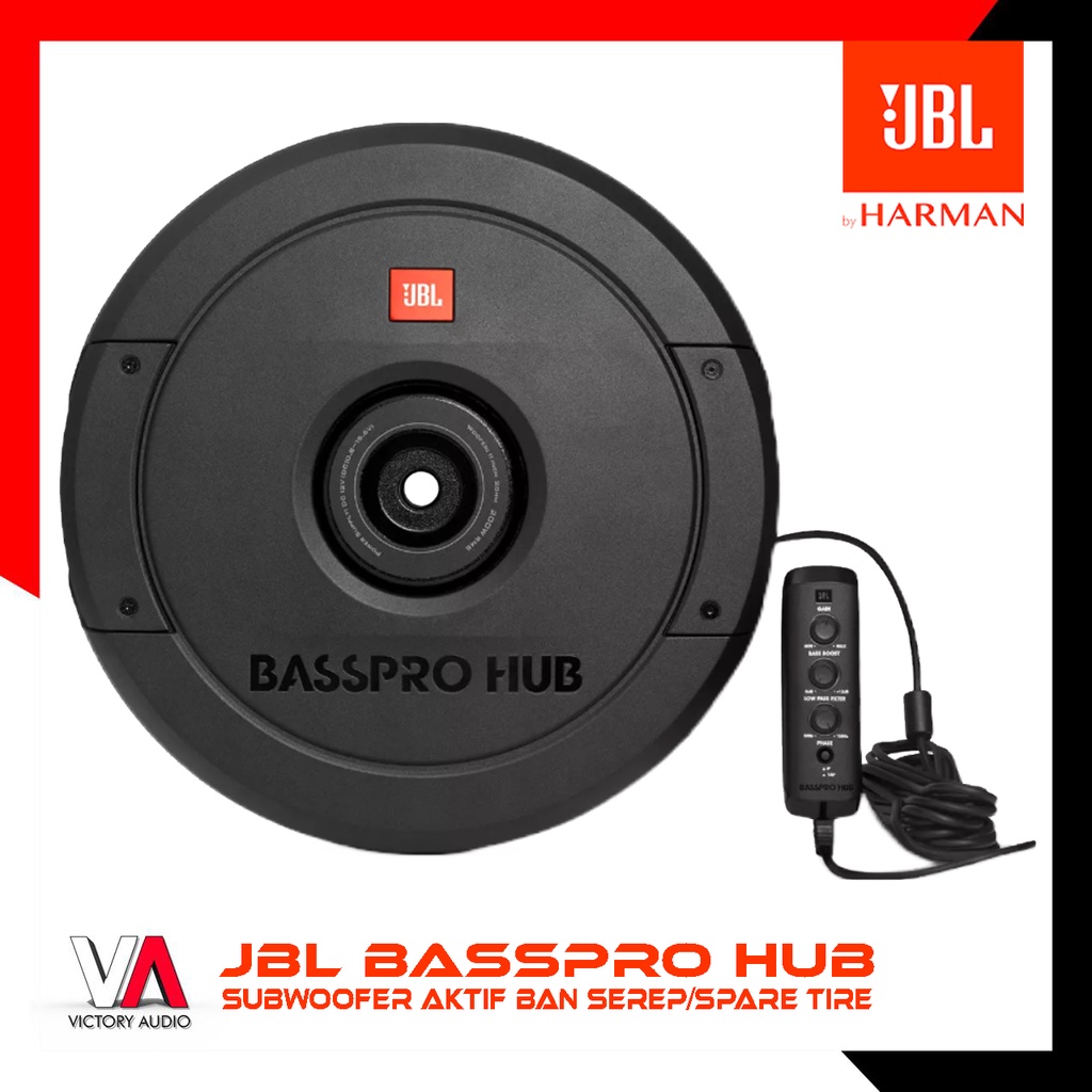 Subwoofer Aktif Ban Serep / Spare Tire JBL BASSPRO HUB 11 Inch Active Sub Built in Power Amplifier C