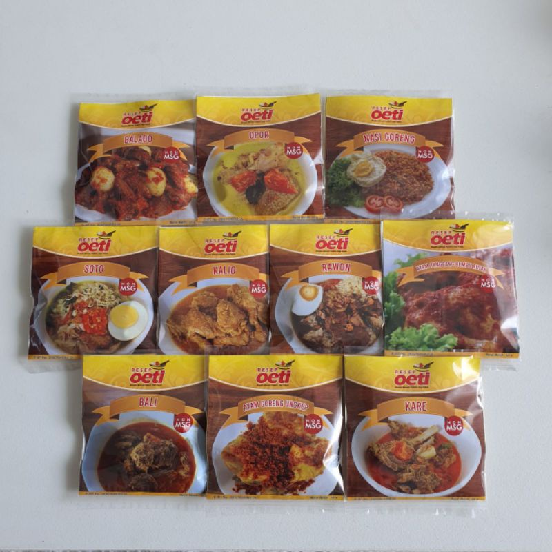 

Bumbu Praktis - Oeti (15 Varian)