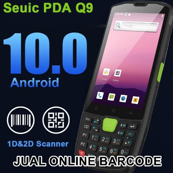 2D 1D PDT PDA BARCODE SCANNER SEUIC Q9 4G & 5G NFC ANDROID 10 NFC