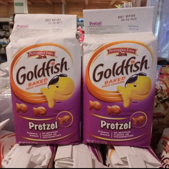

Pepperidge farm gold fish pretzel 187gr