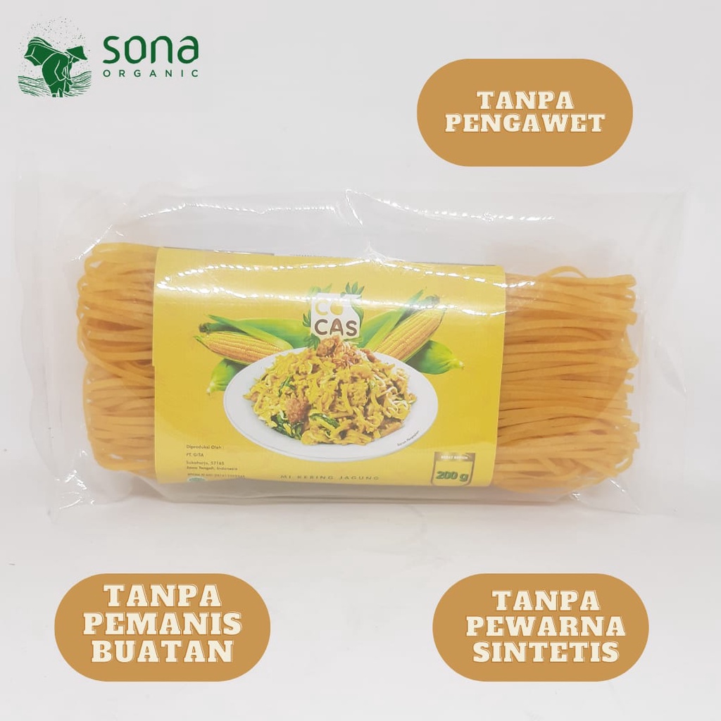 Mie Kering Jagung 200g - COCAS