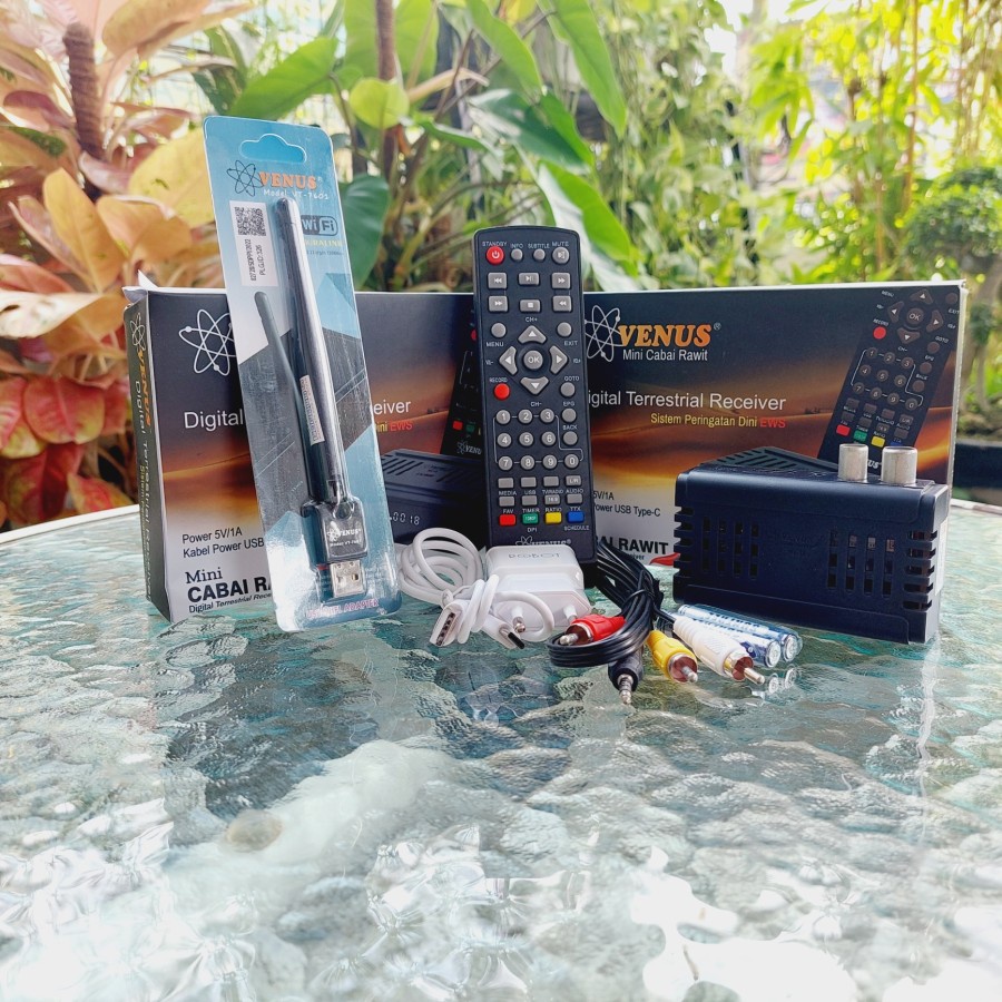 STB TV Digital TV Box Venus Mini Cabai Rawit