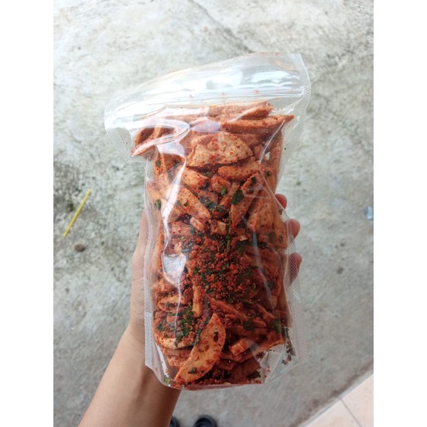 

Basreng Daun Jeruk 250gr dan 500gr | Basreng | Bakso goreng