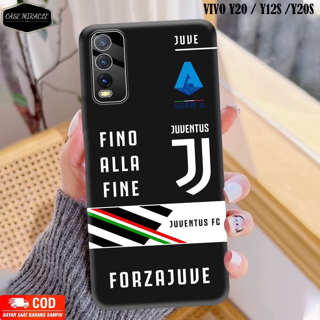 CM Case VIVO Y20 Y20S Y20SG Y12S  Softcase Lentur Warna Hitam Macaron Protector Lensa Kamera Kaca  [
