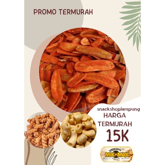 TERMURAH KERIPIK KRIPIK PISANG KEPOK ANEKA RASA COKLAT KEJU GREENTEA LAMPUNG